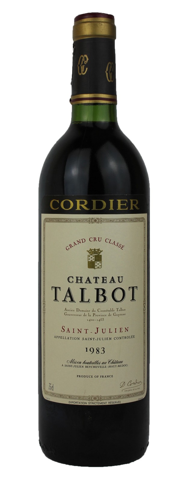 Chateau Talbot, Red Wine , 1983 | Vintage Wine and Port